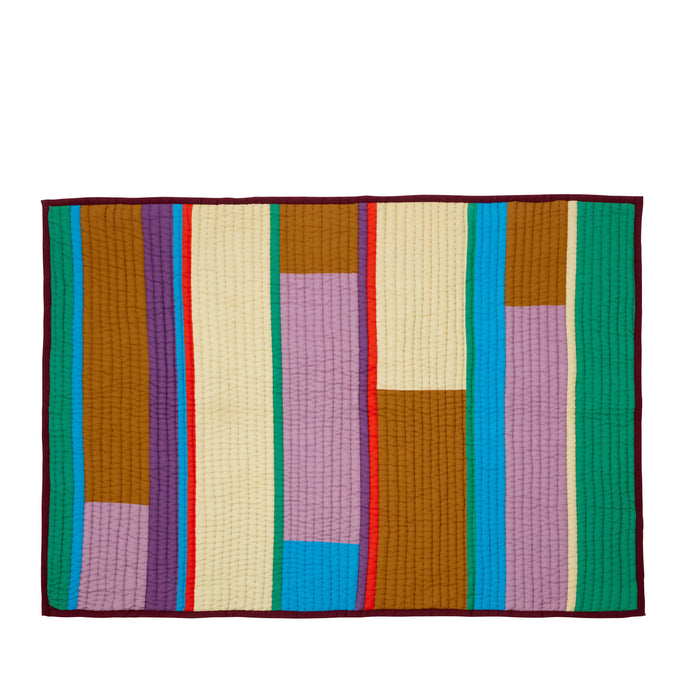 Hübsch - Pavilion Block multicolor plaid, 140x200