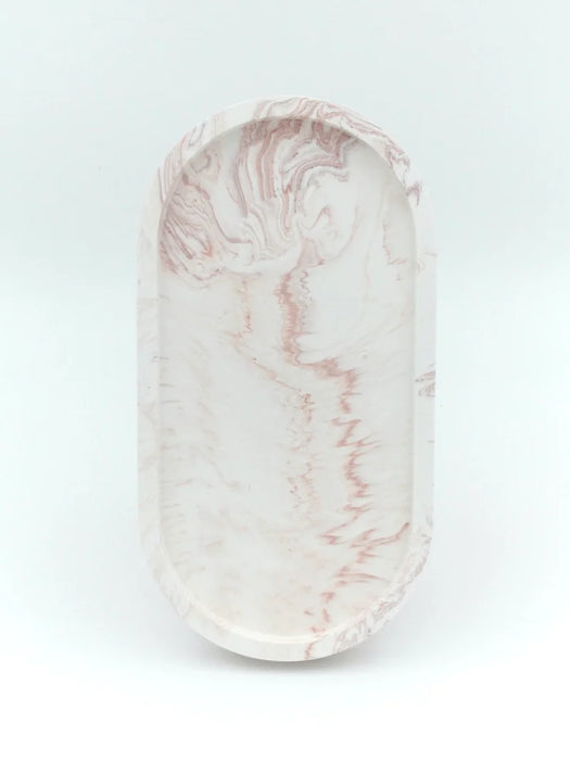 MADE ByChrillesen - Dekorationsbakke, Terracotta marmor