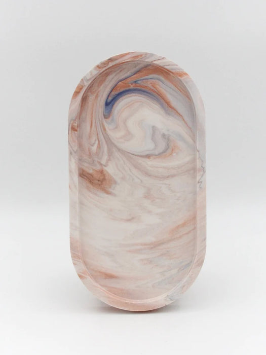 MADE ByChrillesen - Dekorationsbakke, Rust marmor