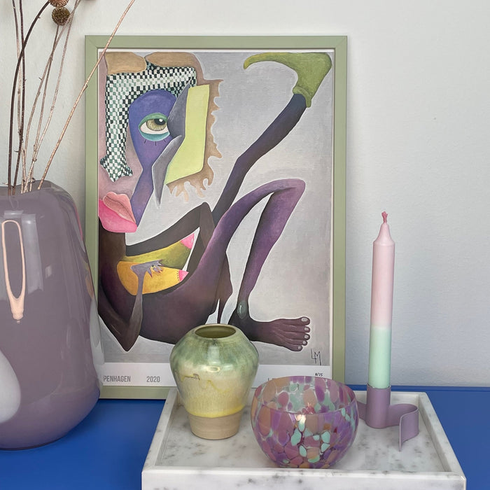 MOUD - MARBI marmor bakke, hvid, 25 x 15 cm