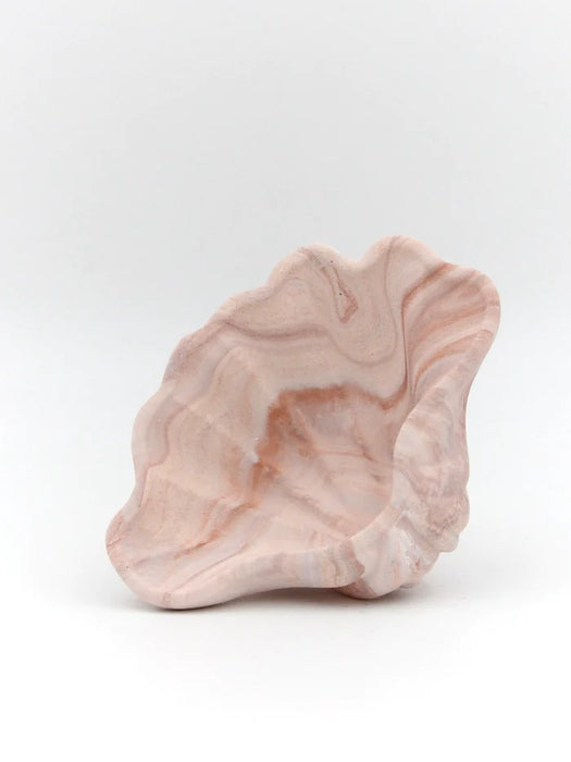MADE ByChrillesen - Amy muslingeskal stor, Rust marmor