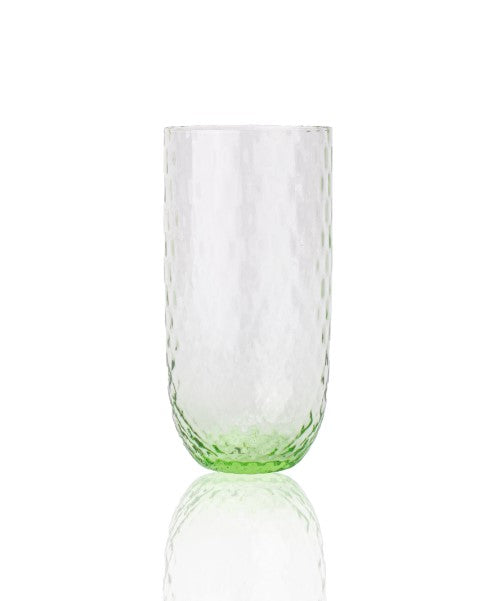 Anna von Lipa - Long Drink Harlequin glas, olivengrøn