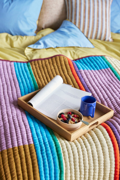 Hübsch - Pavilion Block multicolor plaid, 140x200