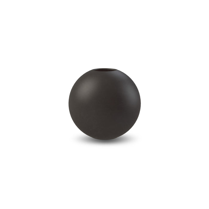 Cooee Design Ball Vase Black, 10 cm