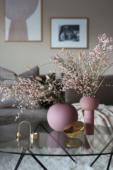 Cooee Design Ball vase, Cinder rose, 20 cm