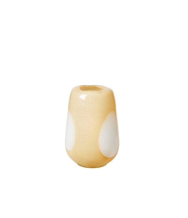 Broste - Vase "ADA" dot gul