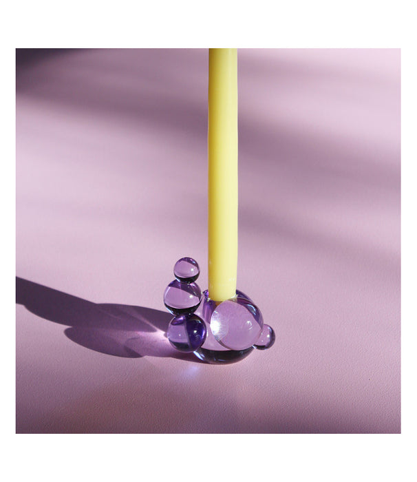 Stences - Bubble lysestage, lilla