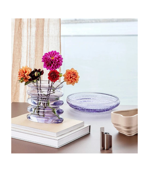 Stences - Repeat vase, lilla glas